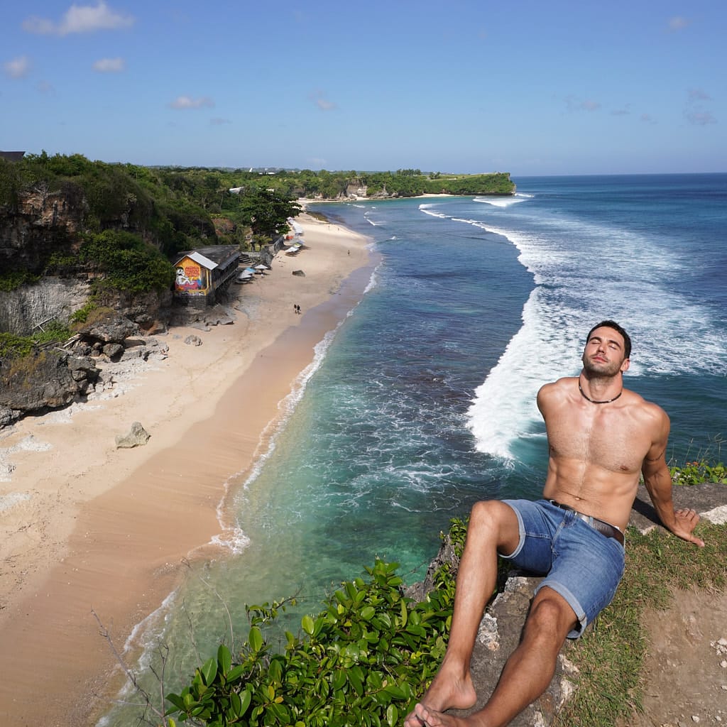 Bali: Widok na plażę Balangan